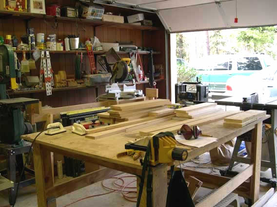Small Woodworking Shop Garage Workshop